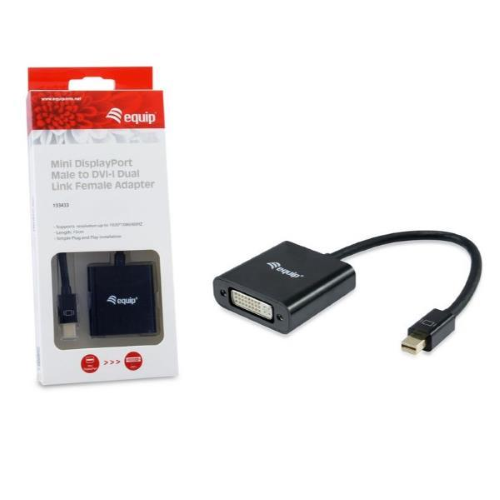 CONCEPTRONIC MINIDISPLAYPORT TO DVI ADAPTER, M/F